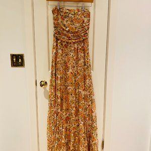L'Agence Floral Maxi Dress